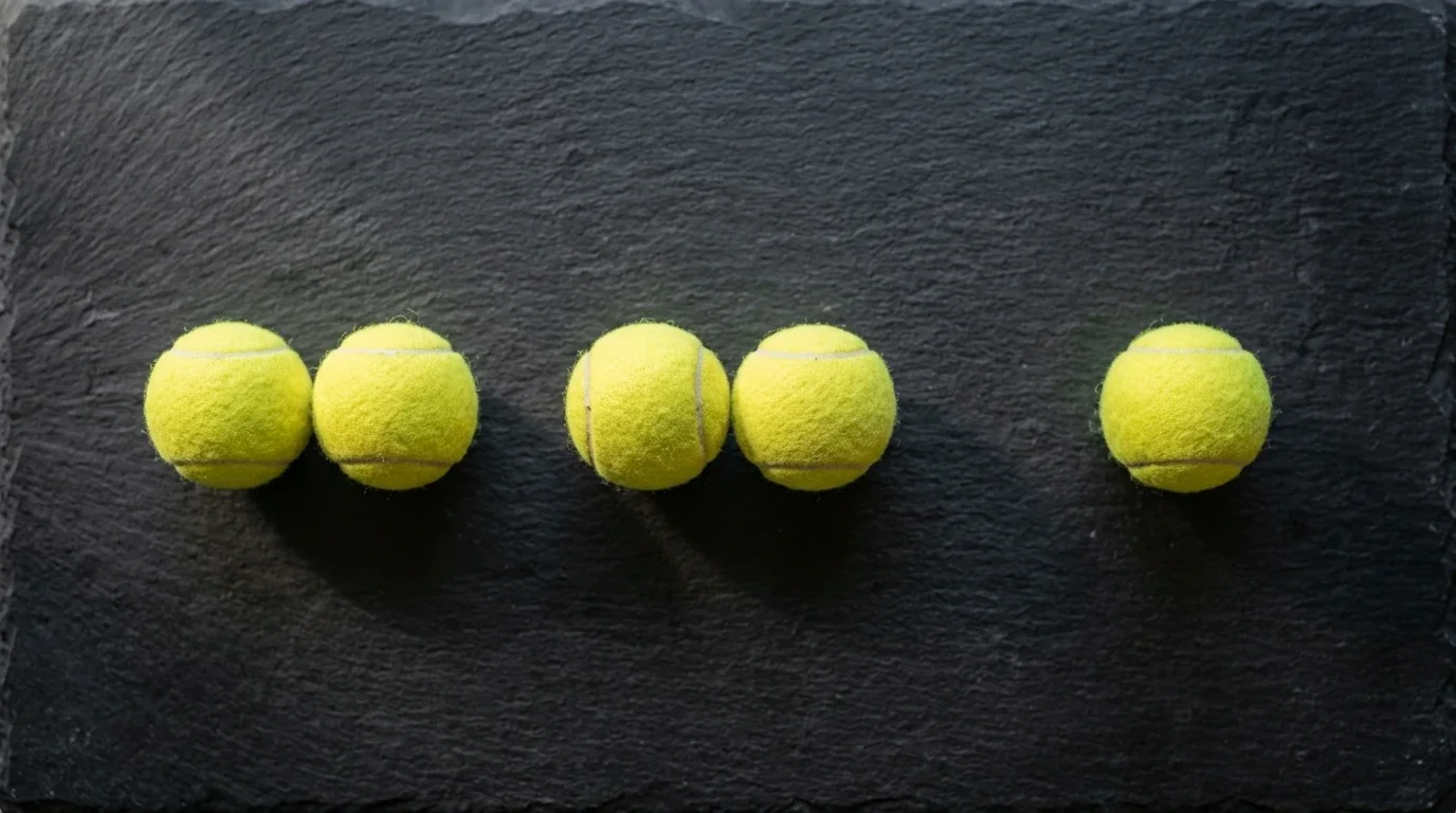 Pari Dispari game padel: palline da padel disposte a coppie e singole che illustrano il mercato